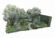 The National Brain Appeal's ‘Rare Space’ garden designed by Charlie Hawkes