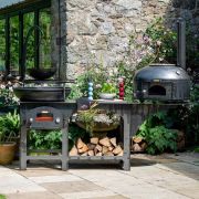 Complete Outdoor Kitchen with Dome Oven