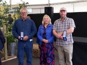 Several team members from Wyevale Nurseries who also received awards for long service.