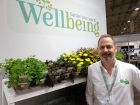 Farplants' Brett Avery with the Wellbeing promotion