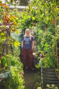 Top of the Plots Winner and Best Garden Plot: Rebecca and Jean Reno, Morpeth