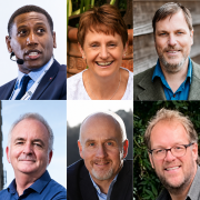 L-R: Adrain Wickham, Jane Findlay, Dan Lobb, Chris Young, Dan Riddleston and Dr. Phil Askew.